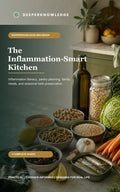 The Inflammation-Smart Kitchen — cover of the four-guide collection on inflammation-aware cooking